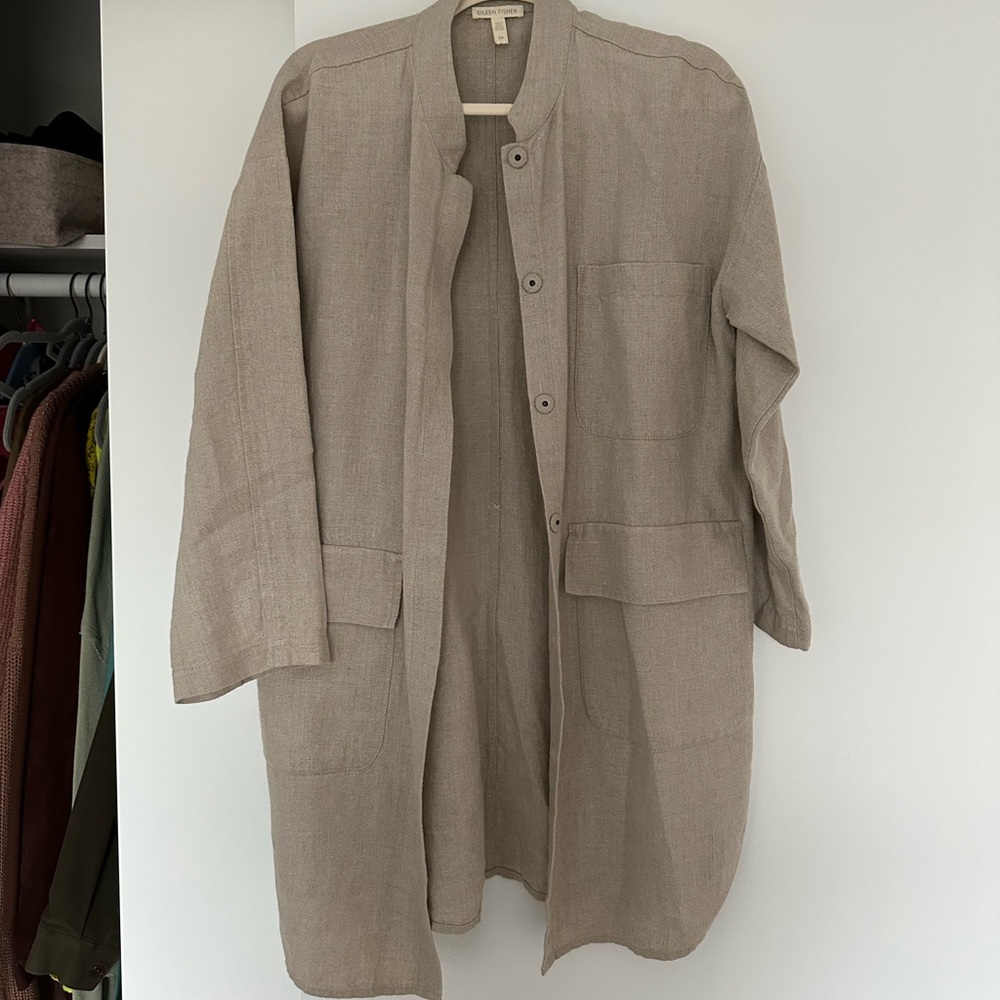 Eileen Fisher linen jacket Never worn!